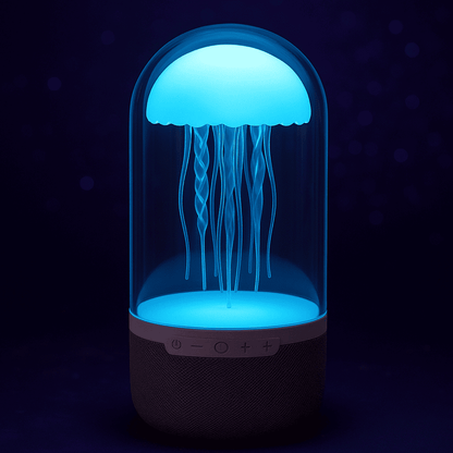 LAMPARA LED  PARLANTE TIPO MEDUSA